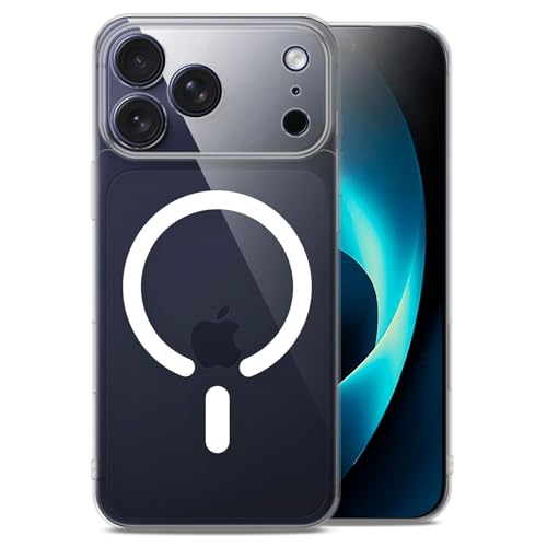 Coque iPhone 17 Pro Max ONEFLOW Nova transparente avec protection caméra et anneau MagSafe
