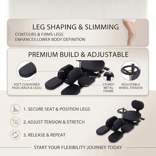 Ejercitador de piernas multifuncional ajustable con cojín PU miniatura 6