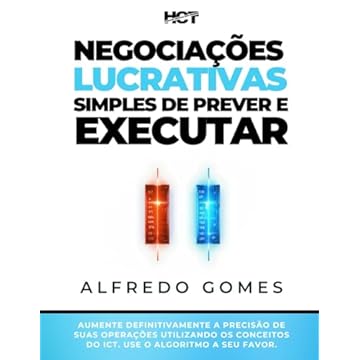 Capa do livro Negociações Lucrativas, Simples de Prever e Executar: AUMENTE DEFINITIVAMENTE A PRECISÃO DE SUAS OPERAÇÕES UTILIZANDO OS CONCEITOS DO ICT. USE O ALGORITMO A SEU FAVOR. (Portuguese Edition)