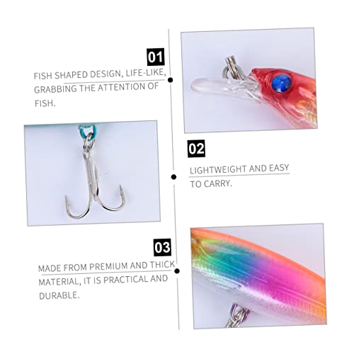 Leurres de pêche accessoires bioniques de surface pour poisson eau douce ABS - 3
