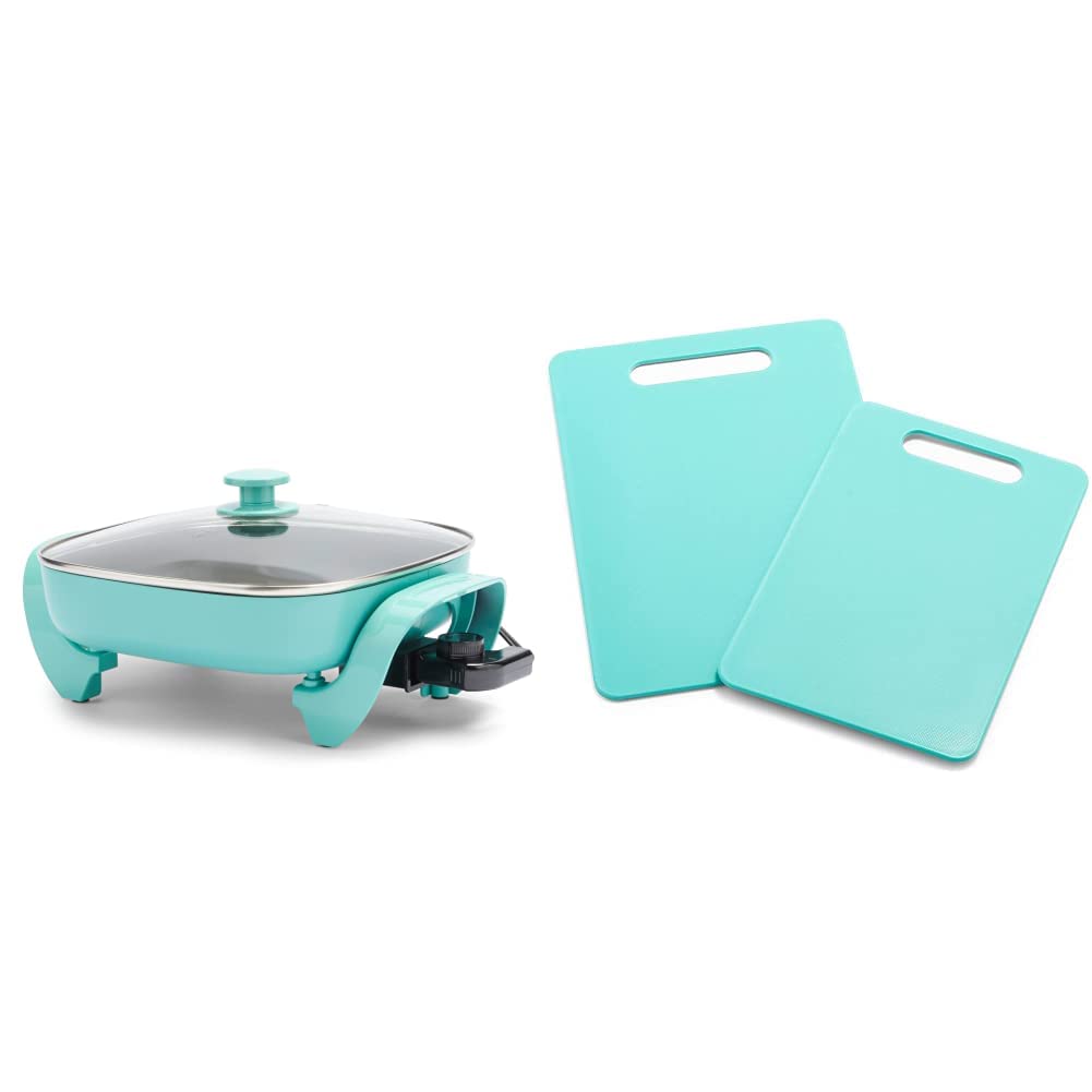 GreenLife Healthy Ceramic Nonstick, 12" 5QT Square Electric Skillet