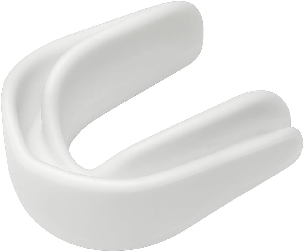 Amber Fight Gear Professional Boil & Bite Mouth Guard – Custom Fit Mouthpiece for Boxing, MMA, BJJ & Football – BPA-Free Breathable Sports Protection for Youth & Adults – Clear - Pack of 1