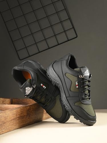Image of Leo Men's Light Weight Casual Waterproof Shoes for Trekking, Hiking & Other Outdoor Activities