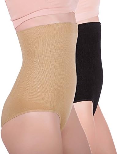 Women's Hi-Waist Seamless Firm Control Tummy Slimming Shapewear Panties
