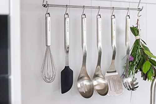 KitchenAid Premium Stainless Steel Spatula with Silicone Spatula Head, Rust-resistant and Heat-resistant to 260°C