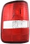 Garage-Pro Tail Light for FORD F-150 04-08 LH Lens and Housing Red/Clear Styleside New Body Style