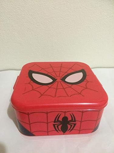 Amazon Co Jp スパイダーマン ランチボックス お弁当箱 かわいい 新品 ゴムバンド付き ホーム キッチン