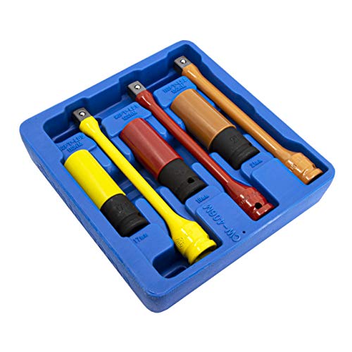 Genius Tools 6 Piece Metric Car Wheel COLOUR MATCH® Set CW-406M