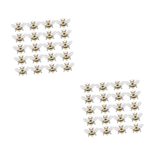 DOITOOL 2 series Dijes A Granel Para Decoración De Joyas Dijes De Panal Decoración De Joyas Colgante De Abeja Colgantes Para Fabricación De Joyas Fabricación De 20 piezas*2