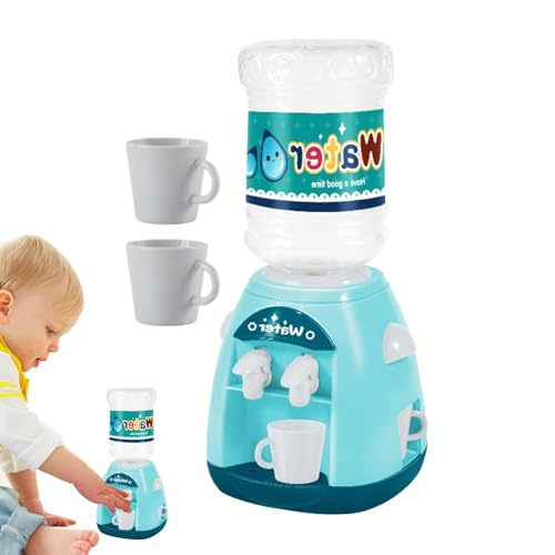 Niesel Máquina de Bebidas de Juguete, fuentes de Agua, Juguetes para | Pequeño Dispensador de Agua Que Suena Jugar | Juguetes de fuentes de agua eléctricas, Máquina de Agua con Doble Salida de Agua,