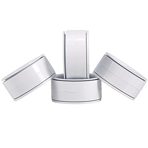 OWSOO 4 pcs AX-618WH 1.9 polegadas Metal Roda Hub Rim Set para Axial SCX10 D90 1/10 RC Rock Crawler