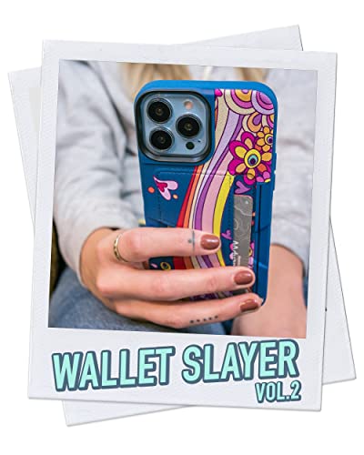 Image of Smartish iPhone 13 Pro Wallet Case - Wallet Slayer Vol. 2 [Slim + Protective] Credit Card Holder with Kickstand - Freshly Baked