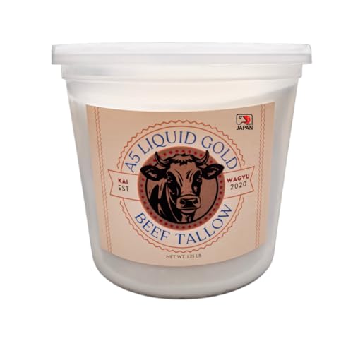 A5 Liquid Gold Japanese Wagyu Beef Tallow, 1.25lb