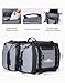 KEMIMOTO PVC Waterproof Motorcycle Saddlebags 50L(25Lx2) Adventure Dual Sport Bike Luggage Bag Saddle Bags Side Bags for Motorbike Travel Motorcycle Bags
