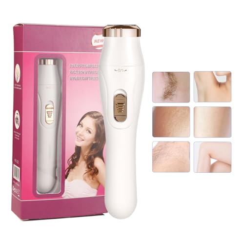 Rifinitore Capelli Corpo - Rasoio Bikini E Ascelle | Kit di Cura Ricaricabile Impermeabile con Testine Intercambiabili per Uomo e Donna