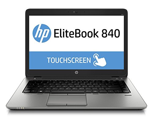 Image of (Refurbished) HP 840G1 Elitebook 14 Inch Touch Screen Laptop (4th Gen Intel Core i5 - 4300U /8 GB /512 GB SSD /Widnows 10 Pro), Black-Grey