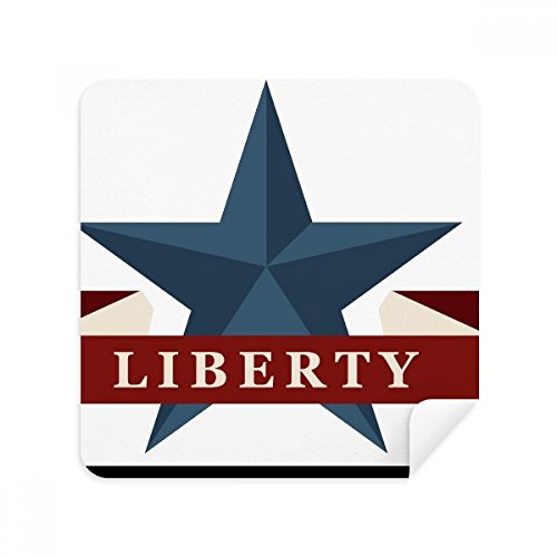 Chiffon pentagramme liberté pour écran et lunettes x2