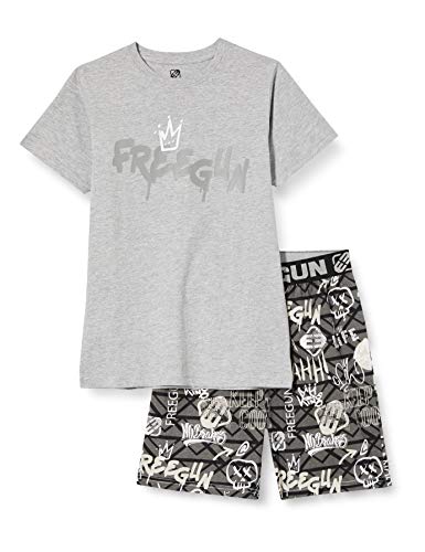  FREEGUN EG.FGGRA.PSHG.MZ Ensemble de Pijama, G...
