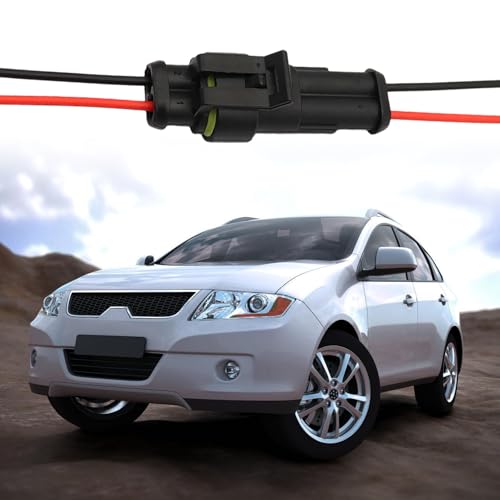 Conector impermeable eléctrico macho con cable de desconexión rápida, pack de 5 3