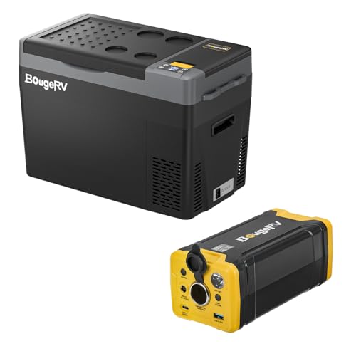BougeRV 30QT Fridge + Power Station