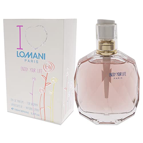Lomani - Spray Edp Da Donna, Con Scritta "Enjoy Your Life" - 4
