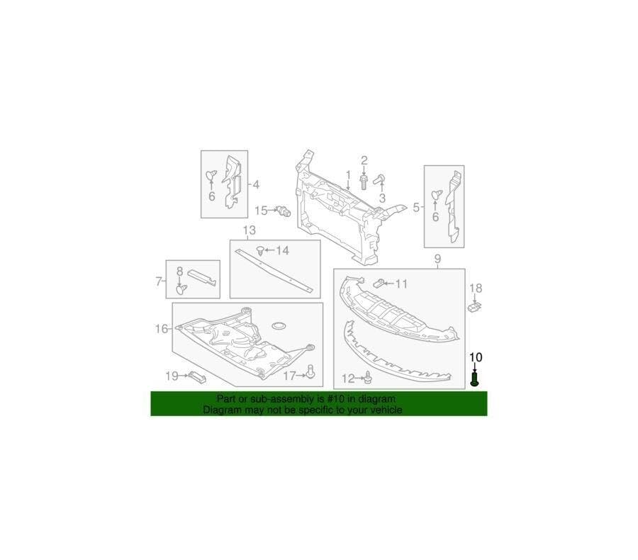 Miniatura 2 de Forro de guardabarros genuino -W505415-S900