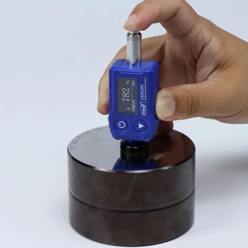 GOYOJO Surface Hardness Tester 7-in-1 Pocket Pipe Superficial Surface Leeb Hardness Tester Scleroscope HL HV HB HS HRA HRB HRC (LSDC)