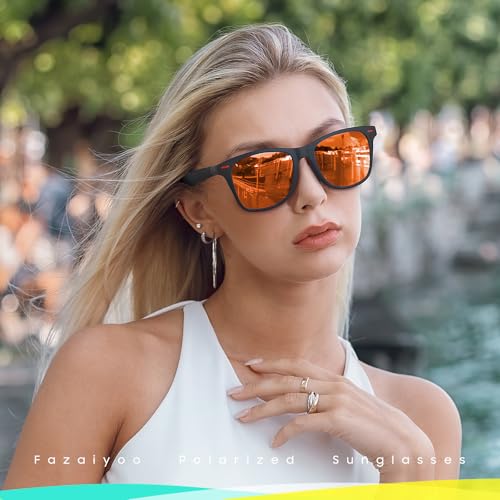 Image of Polarized Sunglasses for Men Women Classic Fashion Sunglasses 2 Pack Sunglasses for Men Driving Outdoors