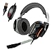 Produktbild GAMDIAS Gaming Headset mit 7.1 Virtual Surround Sound, Inline Remote, RGB Beleuchtung (Hephaestus P1)