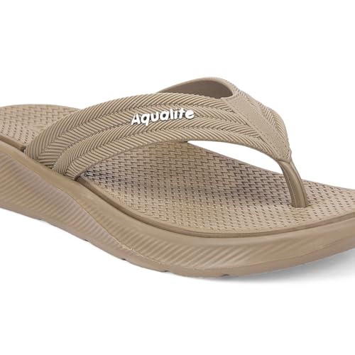 Image of Aqualite NEO-276 Men Slide Slippers with Comfotable EVA Sole Slip-On Flat Flip Flops, Sliders, Chappal & Comfort Insole Slipper for Men
