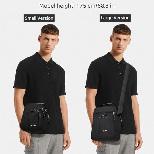 KL928 Men's Messenger Bag - Crossbody Shoulder Bags Travel Bag Man Purse Casual Sling Pack for Work Business3