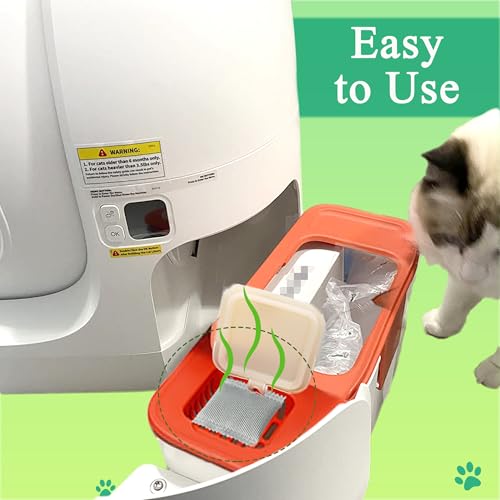 PurifyLogix Pacote com 12 eliminadores de odores para caixa de areia para gatos PuraMax, refis de fi