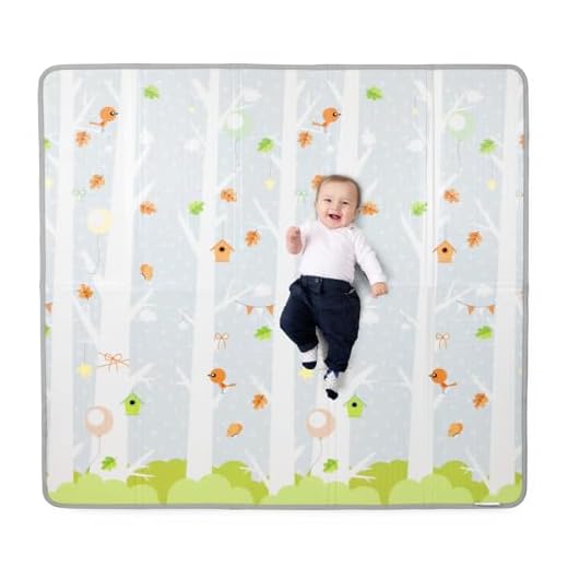 Chicco Maxi Tappeto da Gioco Bambini 2in1, Neonato con Animali e Paesaggio, Cameretta Bambini Morbido e Colorato, Extra Large200x180 cm, Pieghevole, 0+ Mesi