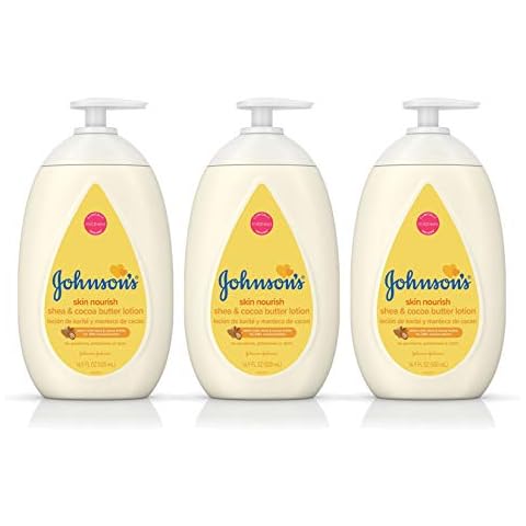 Johnson's Baby Moisturizing Dry Skin Lotion with Shea, Cocoa Butter Cover