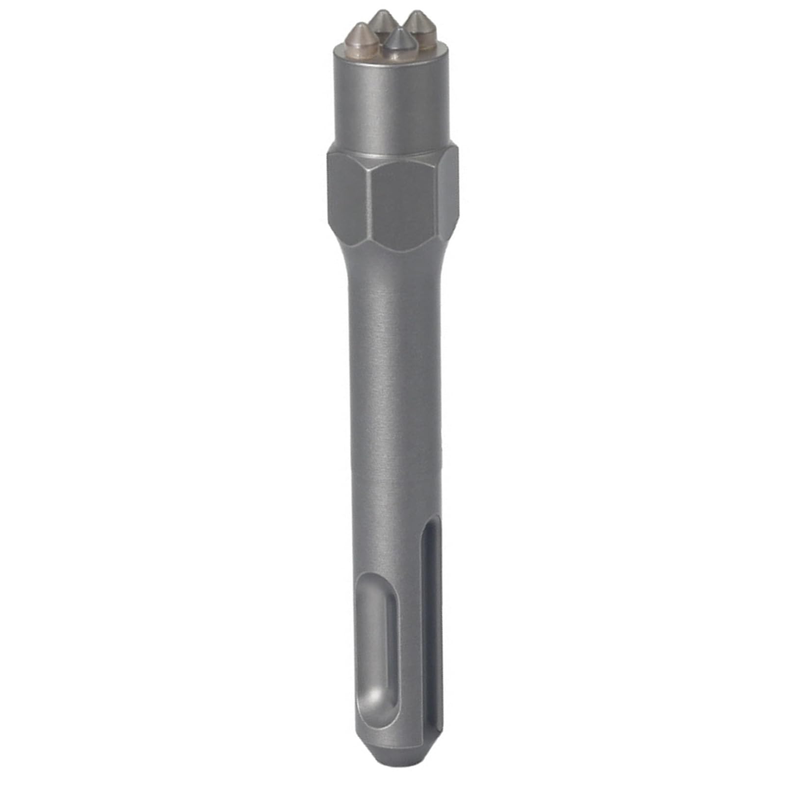 Rgybao Four Teeth Round Shank Chisels Bit Offering 3 4 6 9 Teeth Choices In Wear Resistant Metal For Cement Work Electric Hammers Drill Bits