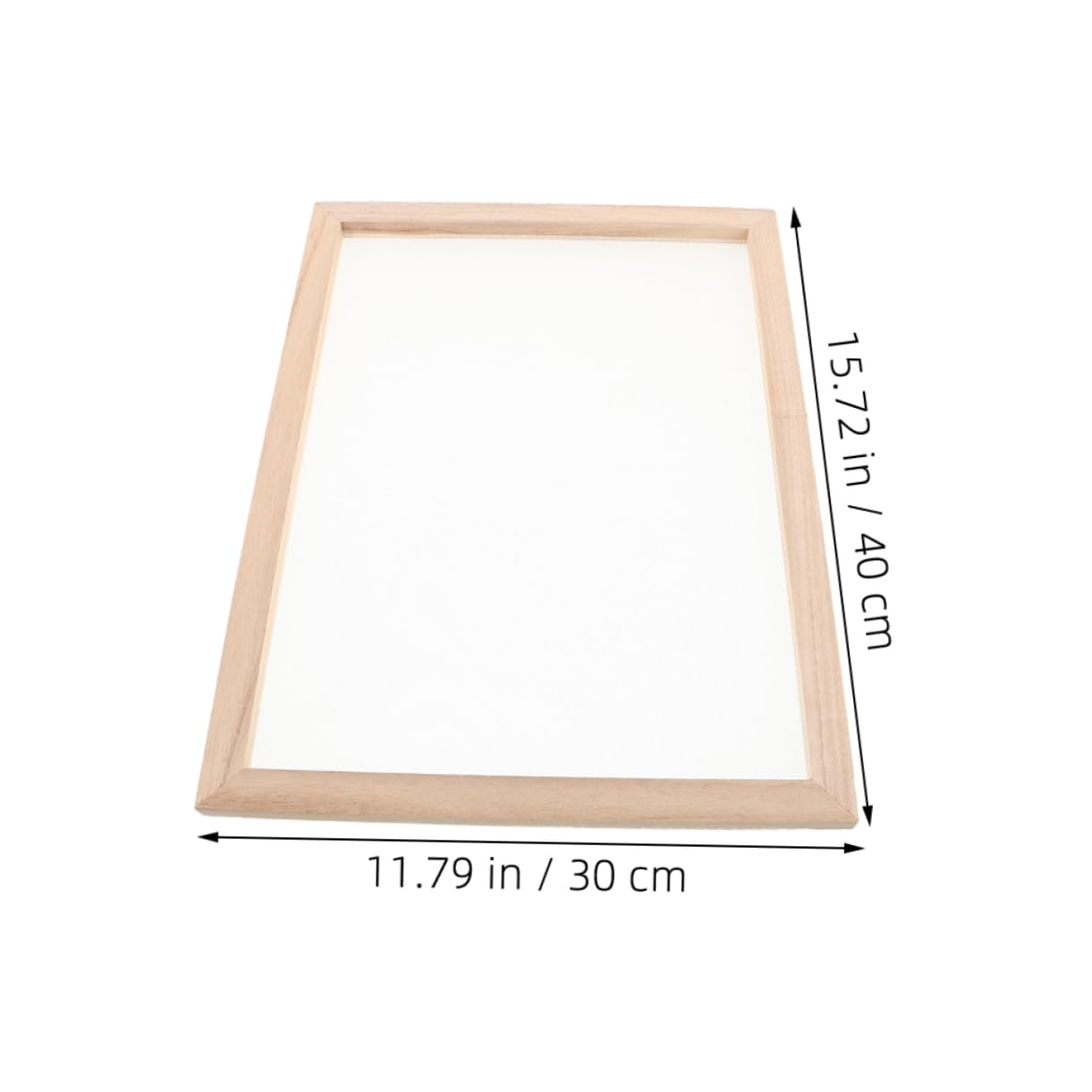 Housoutil Wooden Paper Crafting Kit Paper Mould Screen for Family Projects School Activities