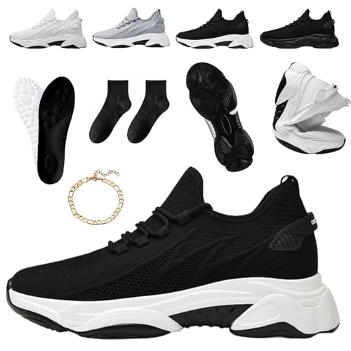 Chaussures d'ascenseur Elevateshoes de haute qualité, l'élégance des baskets Breeze