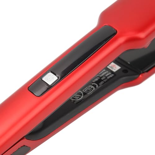 Plancha alisadora de pelo 2 en 1 roja rápida miniatura 7