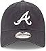 New Era Unisex-Adult MLB Core Classic 9TWENTY Team Color Home Adjustable Hat Cap One Size Fits All (US, Alpha, One Size, Atlanta Braves, Atlanta Braves)