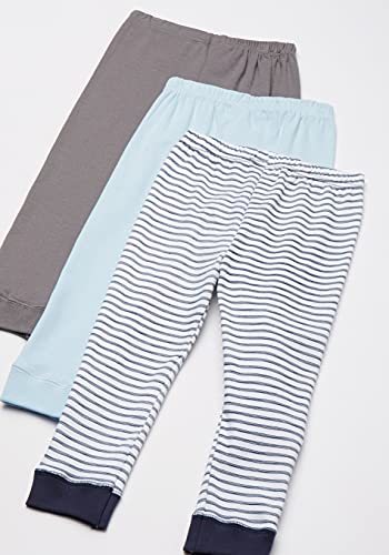 Image of Luvable Friends Baby Cotton Tapered Ankle Pants,