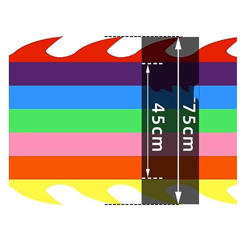 Ruban de gymnastique rythmique arc-en-ciel pour des trajectoires fluides - 3