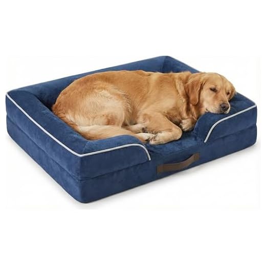 Large Orthopedic Memory Foam Dog Sofa