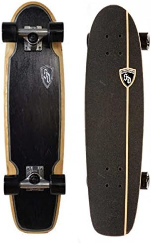 Skate Designs B-15 Rocker Cruiser Complete Skateboard