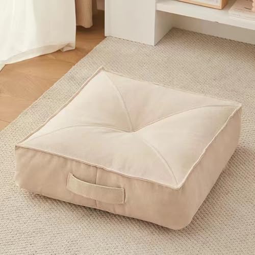 Bardzo gruba 100% bawełna Bo Cush na fotel, do biura, samochodu i wózka inwalidzkiego, komfort dla osób starszych i po operacji (60 x 60 x 15 cm)