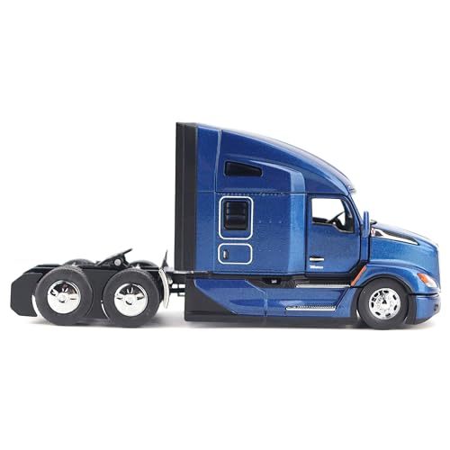 Diecast Masters 1:50 Kenworth T680 azul cerúleo miniatura 4