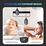 SOWO Wireless Portable Small Speaker, Ultra Magnetic Bluetooth Speaker for Golf Car, Coverless IP67 Waterproof, 24 H Playtime, Pro Sound, Clip On Design for Outdoor, Indoor - Black - Image 5