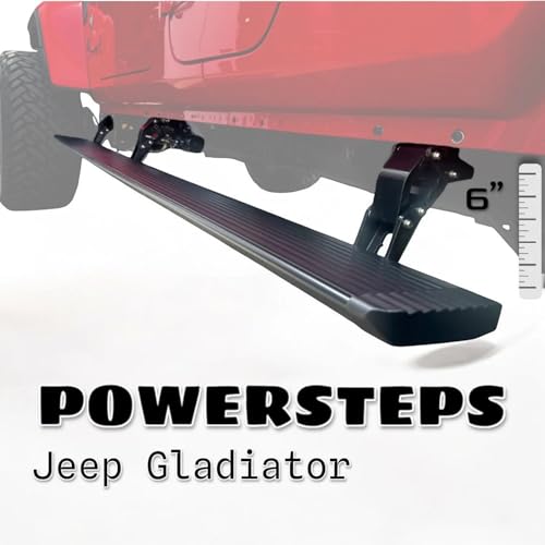 Estribos eléctricos para Jeep Gladiator 2018-2026 miniatura 3