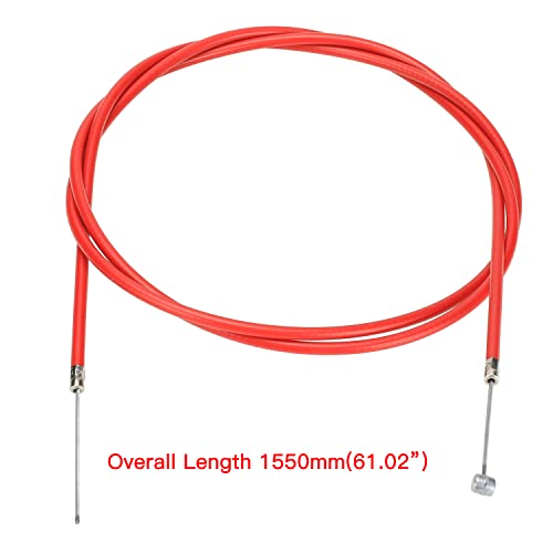 Yoxufa 7/8" 22Mm Left Brake Clutch Handle Lever 155Cm Cable With Brake Pads For Coleman Ct100U Cc100X Baja Doodle Bug Db30 98Cc 100Cc 3Hp Motovox Mbx10 Mbx11 Monster Moto Powersport Mini Bike Parts #TOP4