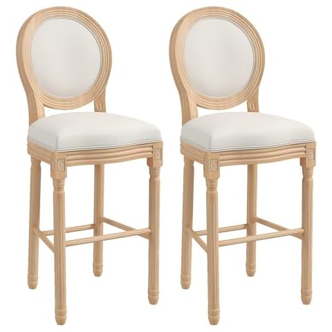 civama French Country Bar Stool Set Cover