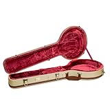 Crossrock Master Series CRW720OBJFT Sac Banjo en Bois avec Dos Ouvert, Serrure de...